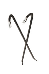 Image showing Crowbars isolated