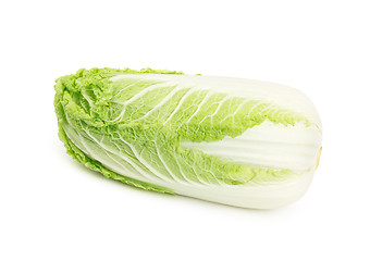 Image showing Romain Lettuce isolated on a white background