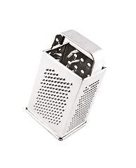 Image showing Stainless steel cheese grater