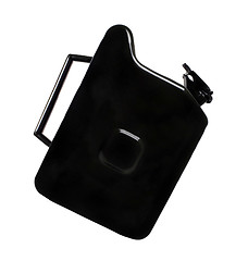 Image showing Metal jerrycan isolated