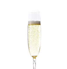 Image showing glass of champagne