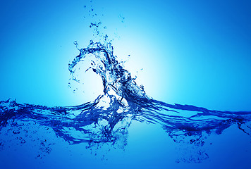 Image showing Water splash