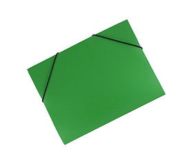 Image showing Green folder 