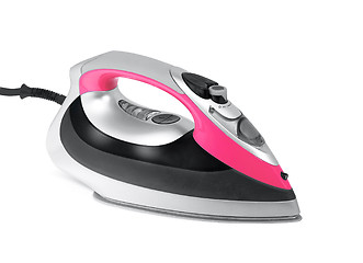 Image showing Steam iron isolated