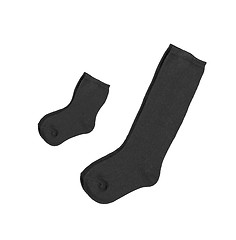 Image showing socks isolated on a white background