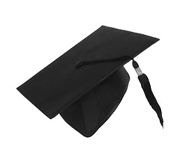 Image showing Student hat on white