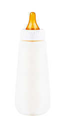 Image showing Bottle with milk for a baby