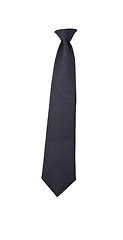 Image showing black tie on a white background