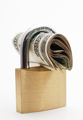 Image showing Locked Money
