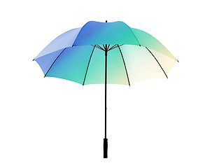 Image showing colored umbrella