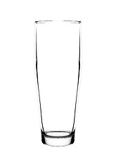 Image showing Empty glass for water