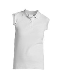 Image showing Front of a clean White T-Shirt