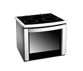 Image showing Electric cooker and oven