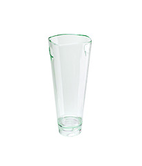 Image showing Empty glass isolated