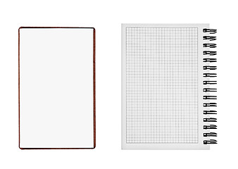 Image showing two Notepads isolated