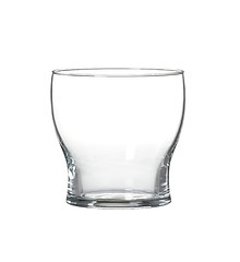 Image showing Empty glass isolated on white background.