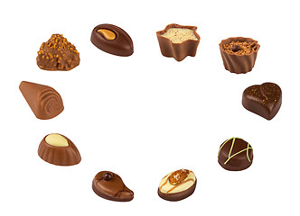 Image showing Mixed Chocolates