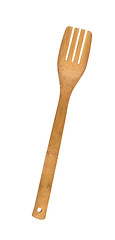 Image showing Wooden fork