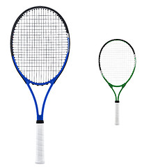 Image showing badminton racket