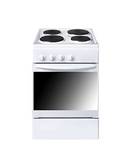 Image showing electric cooker on white background