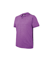 Image showing purple t-shirt isolated on white