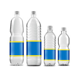Image showing Bottled water isolated