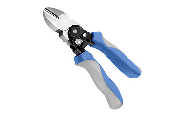 Image showing Studio photography of a pliers. isolated on white background.