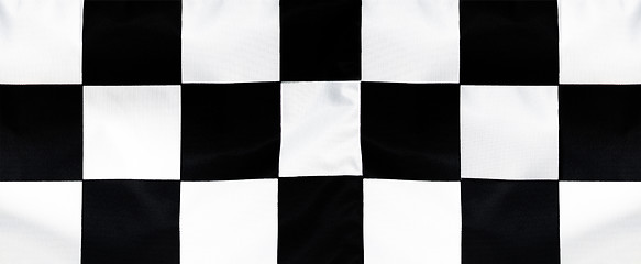 Image showing checker flag background