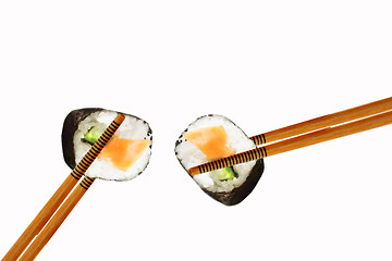 Image showing Sushi, isolated