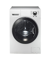 Image showing white washing machine