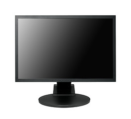 Image showing Computer monitor isolated