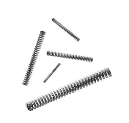 Image showing Set of steel spring - isolated on white