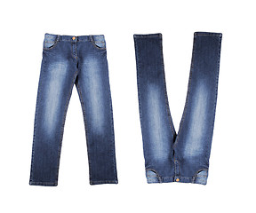 Image showing Two jeans