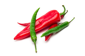 Image showing Chili pepper isolated on white background