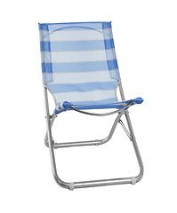 Image showing Camp chair isolated on white background