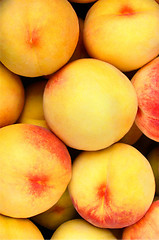 Image showing Fresh natural apricot background