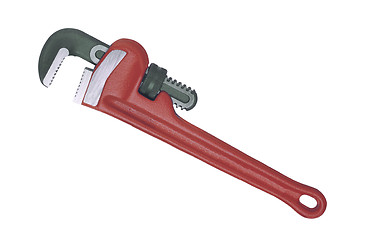 Image showing Pipe wrench