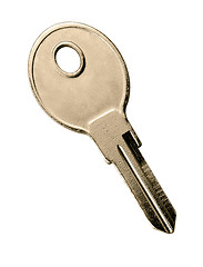 Image showing Key isolated on white background