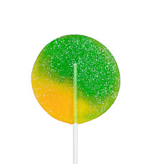 Image showing Large lollipop on stick