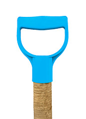 Image showing handle of a shovel