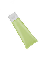 Image showing Cream tube isolated on white