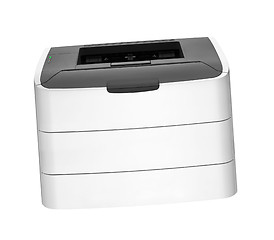 Image showing laser printer isolated