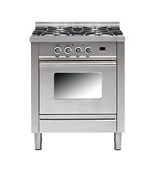 Image showing gas cooker over the white background