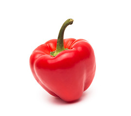 Image showing red pepper isolated on white background