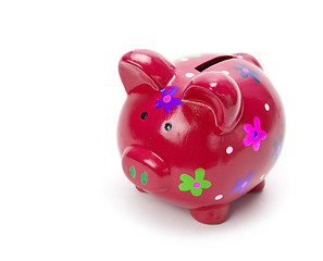 Image showing Piggy bank isolated on white background