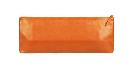 Image showing Orange Leather Wallet