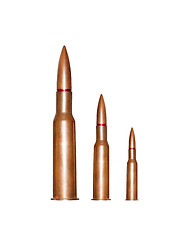 Image showing Set of bullets