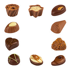 Image showing Mixed Chocolates