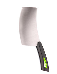 Image showing Kitchen knife isolated on a white background