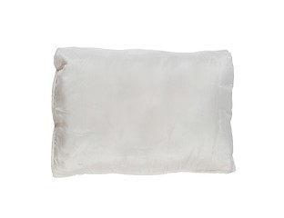 Image showing japan flag pillow isolated